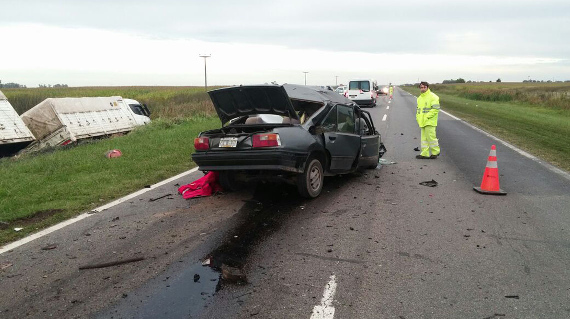 Accidente fatal en Ruta 5