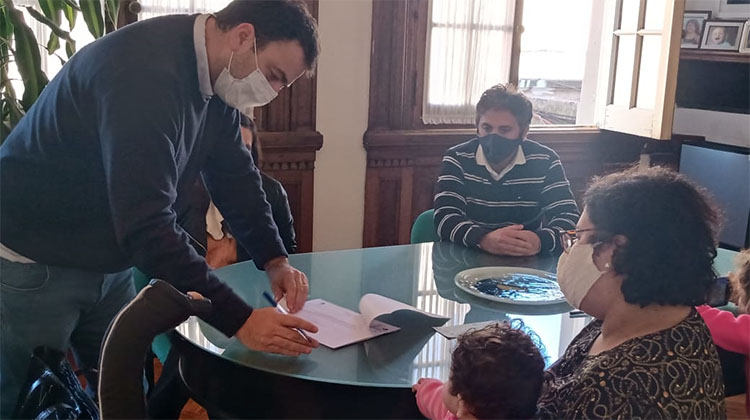 ​Entrega de subsidio