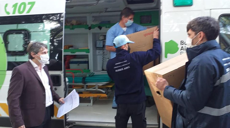 M&aacute;s insumos para el hospital