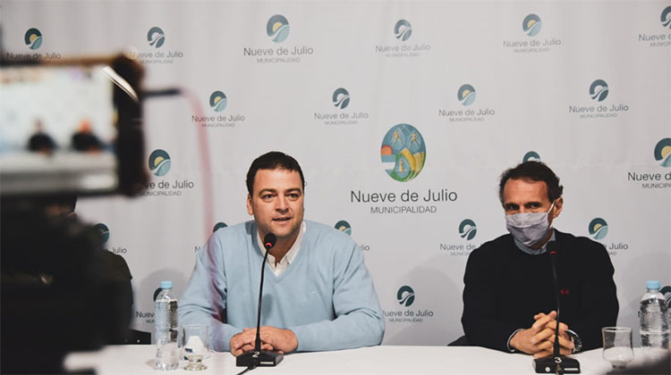 ​Barroso recibi&oacute; al ministro de Obras P&uacute;blicas de la Naci&oacute;n