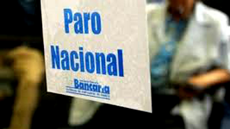 Paro bancario