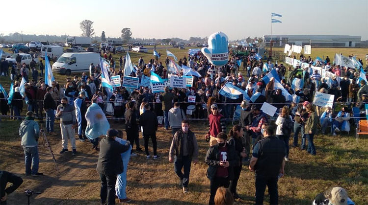 ​Sociedad Rural se moviliz&oacute; a San Nicol&aacute;s
