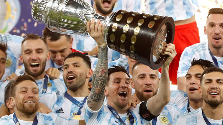 Los campeones de Am&eacute;rica ya est&aacute;n en el pa&iacute;s