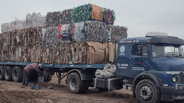 ​Nueva carga de reciclables