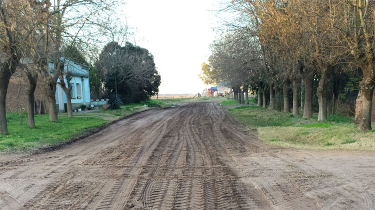 ​Mejoras en calles de La Niña