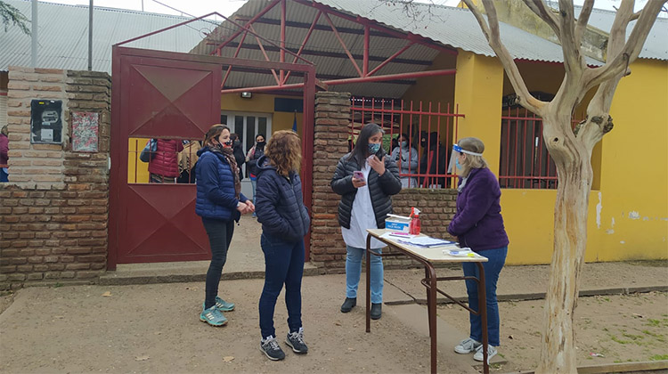 ​Testeos r&aacute;pidos en escuelas