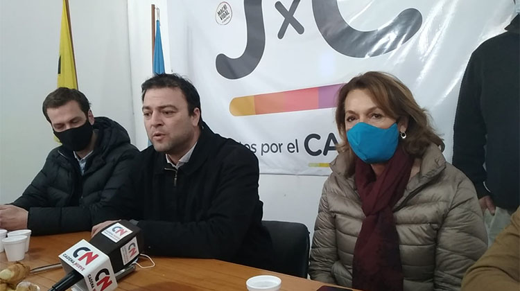 ​Marcela Campagnoli visit&oacute; 9 de Julio