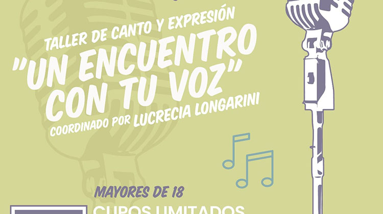 ​Taller de canto y expresi&oacute;n