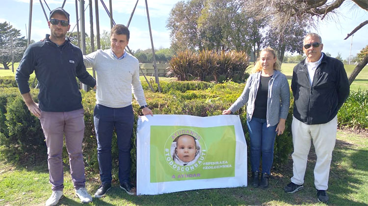 El Golf Club Atl&eacute;tico 9 de Julio tambi&eacute;n &ldquo;esta con Bauti&rdquo;