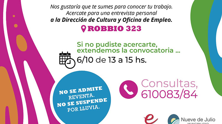 Convocatoria para Feria