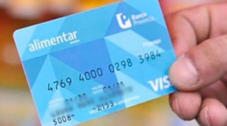 Implementar&iacute;an Tarjeta Alimentar para jubilados y pensionados