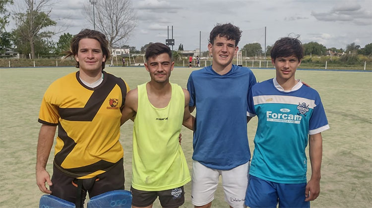 ​Cuatro jugadores del Hockey Masculino de San Mart&iacute;n integran la Selecci&oacute;n del Centro