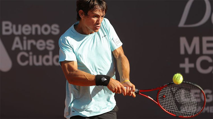 Navone el nombre de la jornada en el Challenger de Buenos Aires
