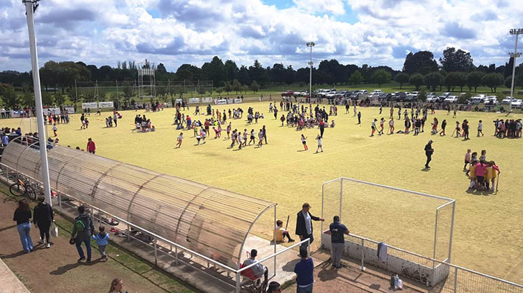 Exitoso encuentro de Mini Hockey en el Club Atl&eacute;tico