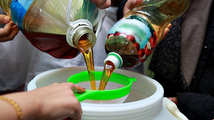​Recolecci&oacute;n de aceite vegetal usado
