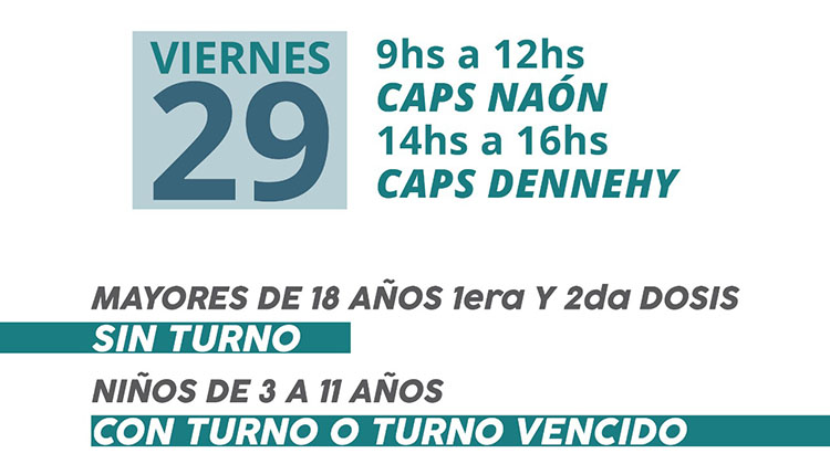 ​COVID-19: Vacunaci&oacute;n en localidades