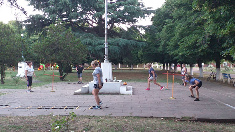 ​Cronograma del programa aeróbico