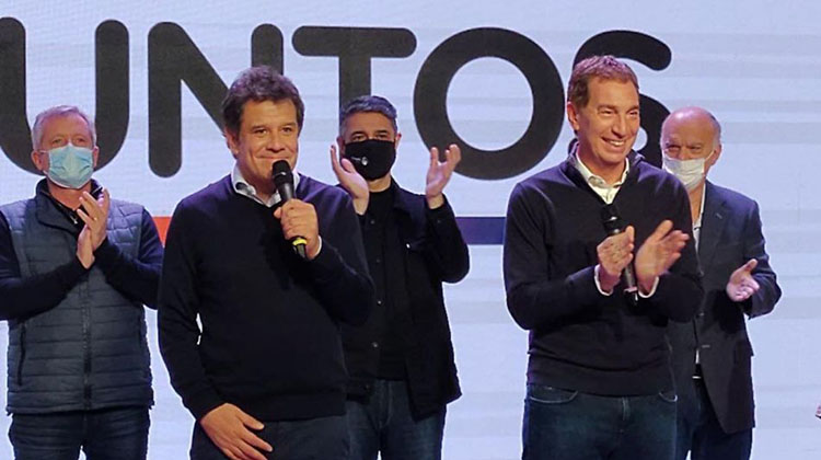 Santilli y Manes en 9 de Julio 