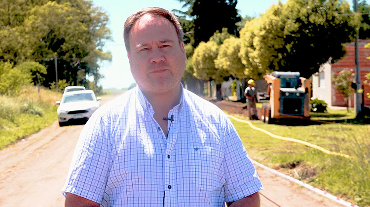 ​Se amplía el tendido de red de gas en El Provincial