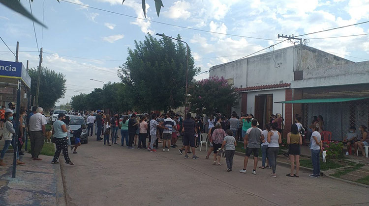Se trasladaron para vacunarse