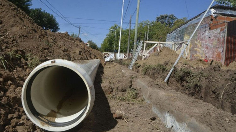 Obras P&uacute;blicas: Cisterna de agua potable para 9 de Julio