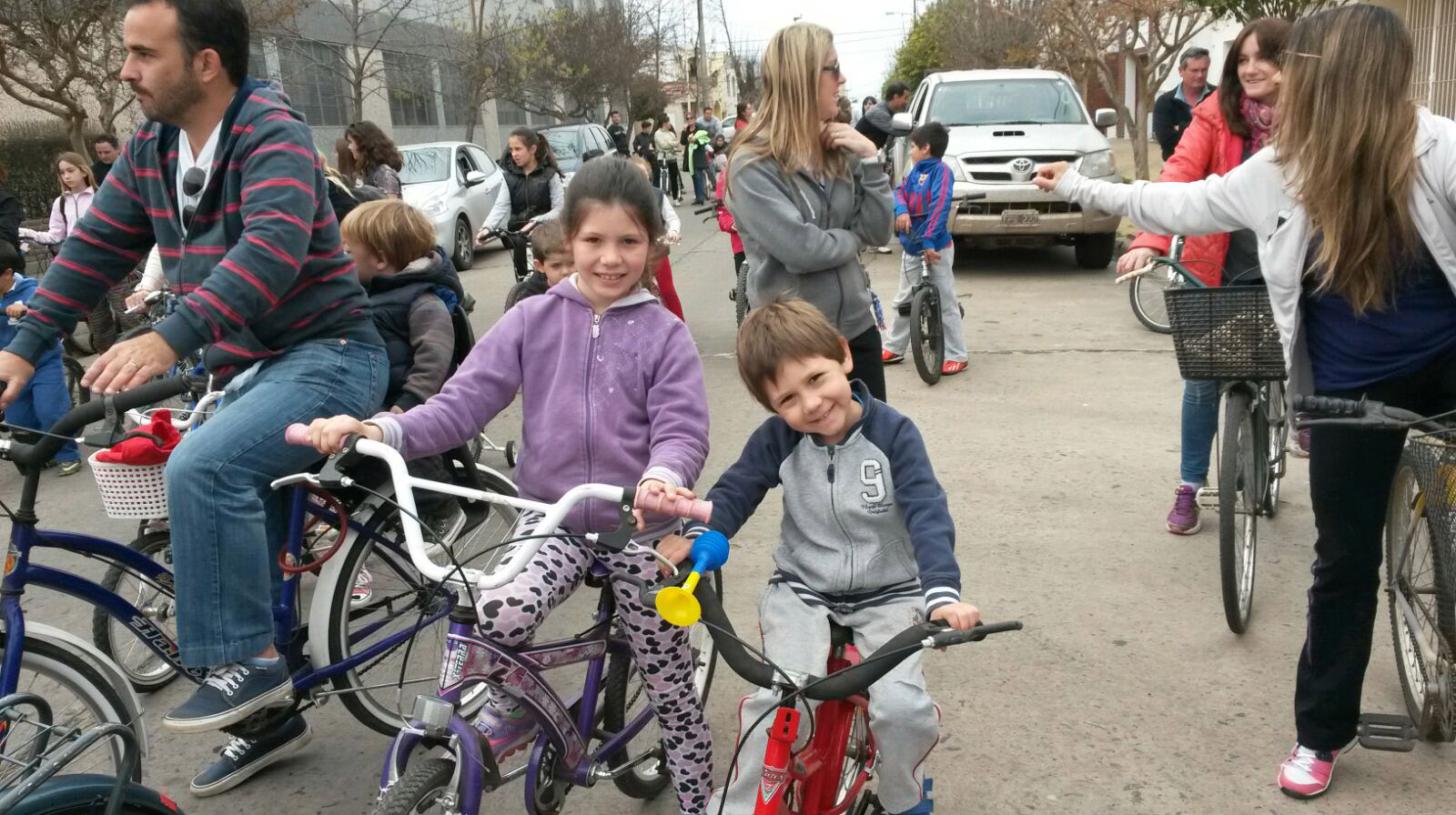 ​Los marianistas realizaron su tradicional bicicleteada