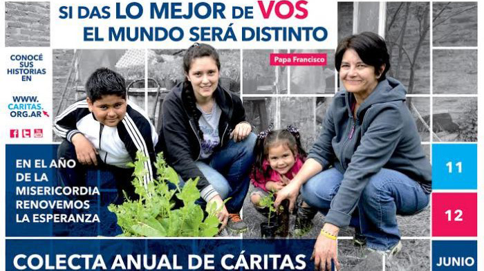 Colecta anual de C&aacute;ritas