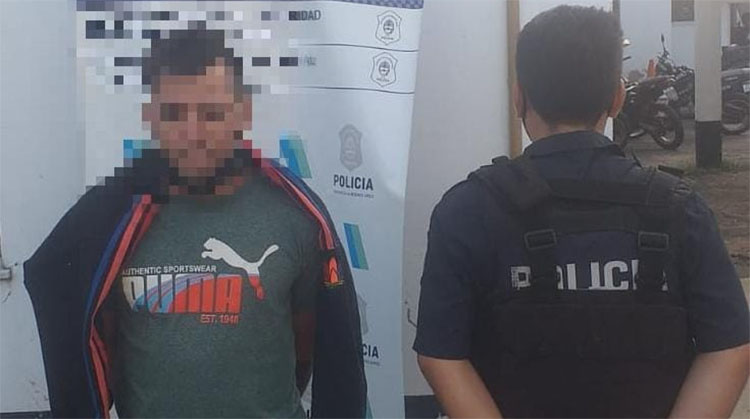 Doble allanamiento y detención 