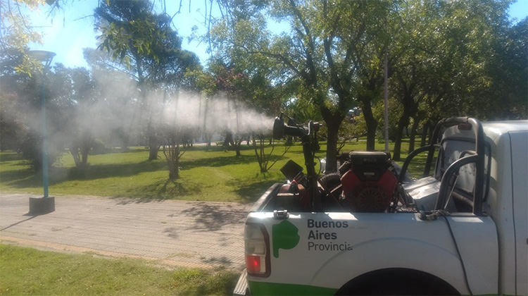 ​Continúan las fumigaciones