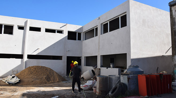 Avanzan las obras en el Polo Educativo