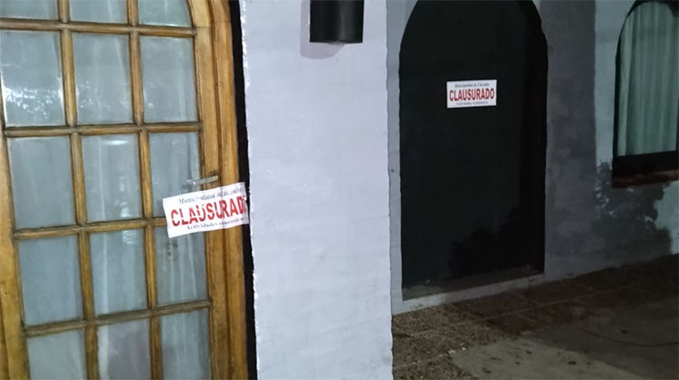 Clausuraron bar en Quiroga