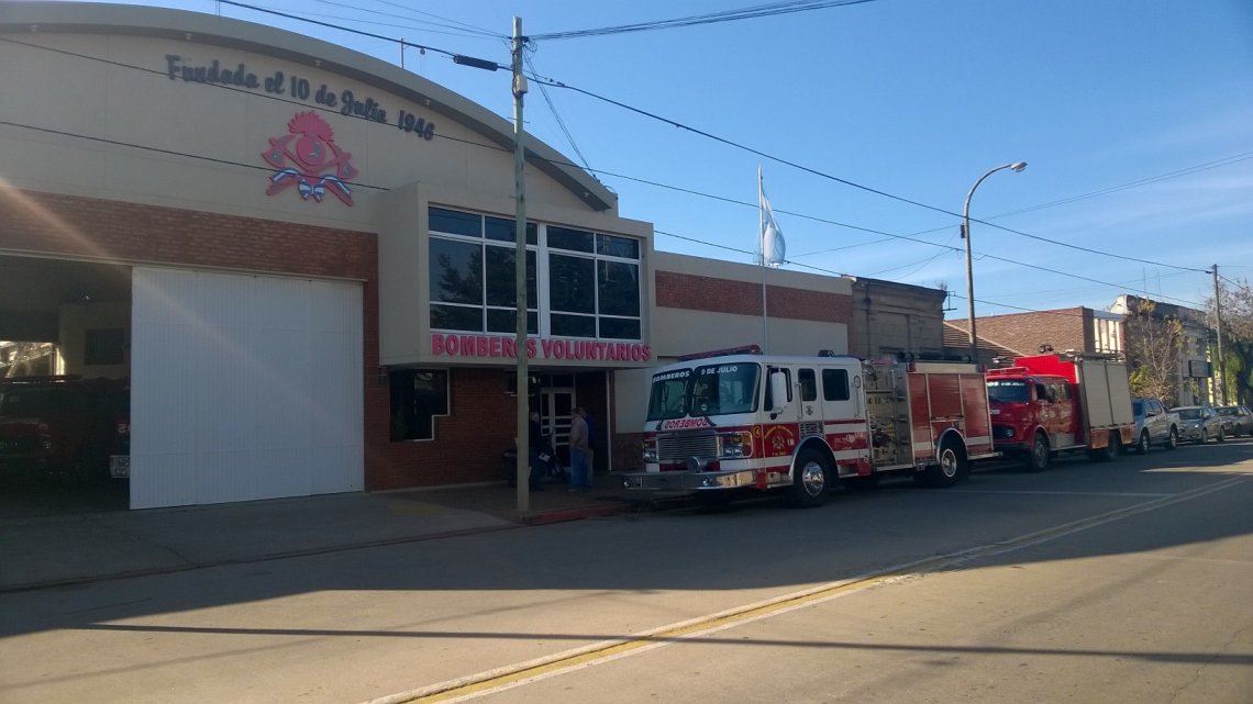 Intenso trabajo de Bomberos