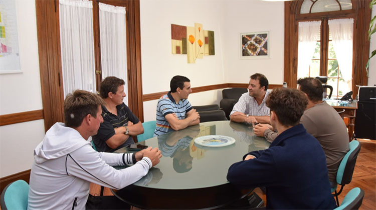 Barroso recibi&oacute; a organizadores de Ajedrez