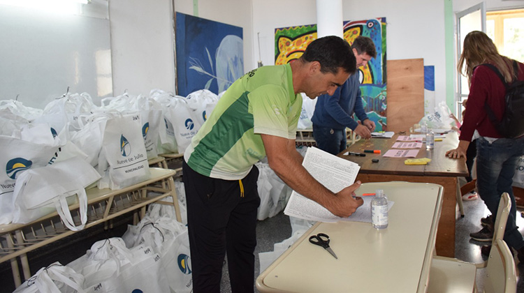 ​Se entregaron Kits para la 21 Km