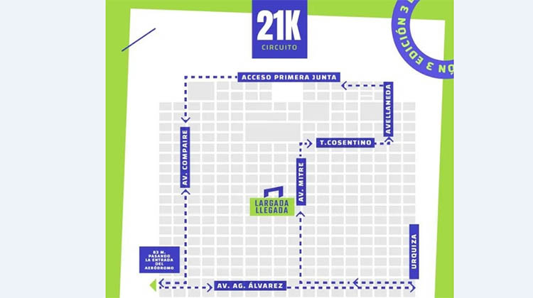 Tr&aacute;nsito controlado por los 21 k