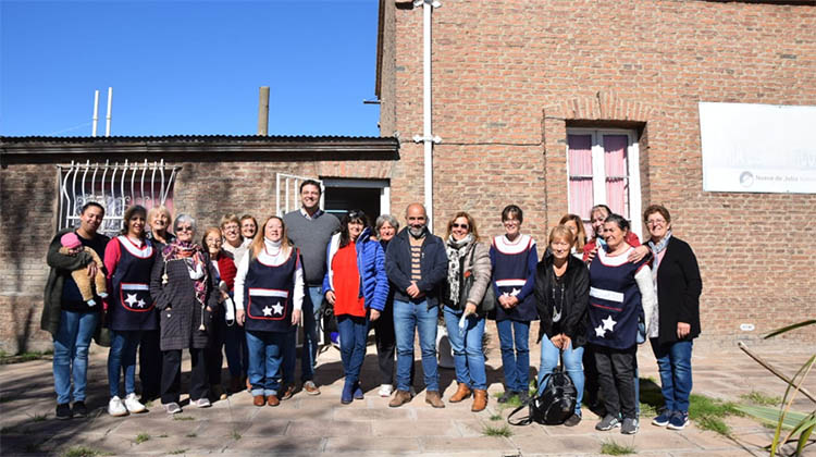 Dudignac: Inauguraron Biblioteca