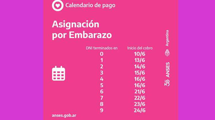 Anses: Cronograma de pagos