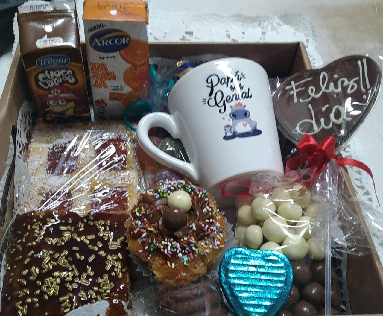 ​"Hay muchas formas de decir 'Te quiero', pero ninguna m&aacute;s deliciosa que con un chocolate"