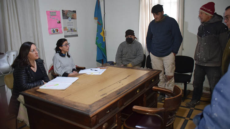 Visita a delegaci&oacute;n municipal de Na&oacute;n