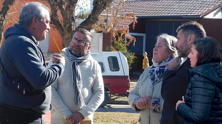 FdT visit&oacute; el Barrio &ldquo;La Boca&rdquo;