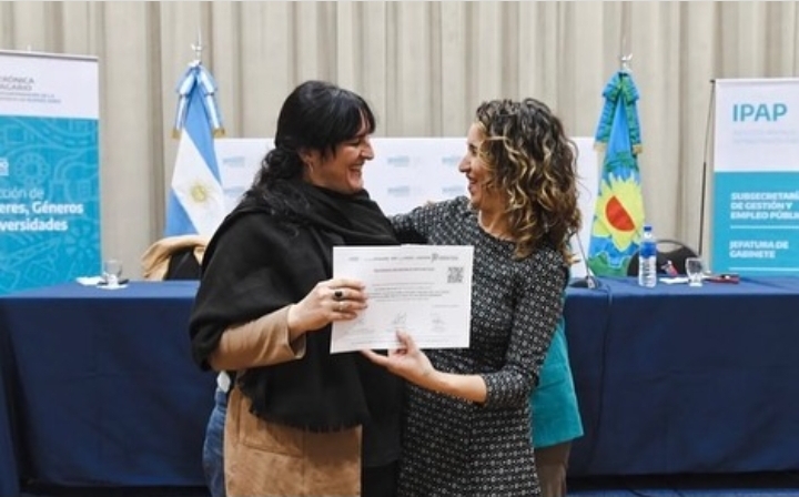 ​Ley Micaela: Defunchio particip&oacute; en la entrega de diplomas al personal del Senado bonaerense