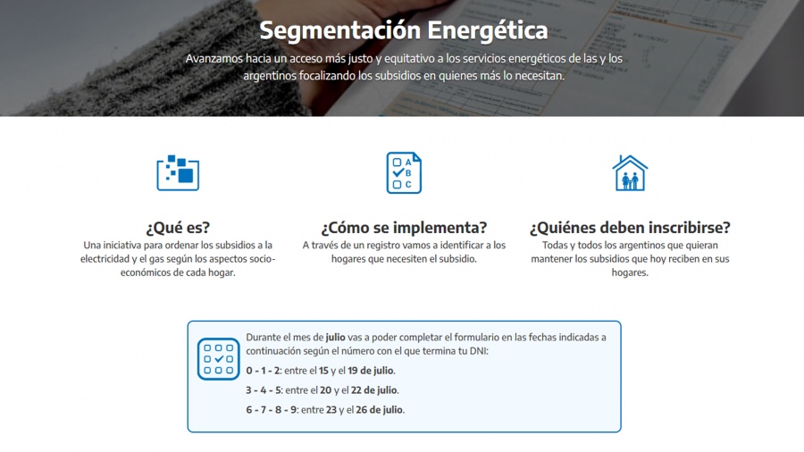 Subsidios: contin&uacute;a la inscripci&oacute;n de usuarios con DNI terminados en 0, 1 y 2