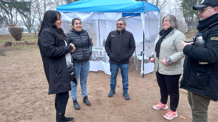 ​El FDT visit&oacute; Patricios