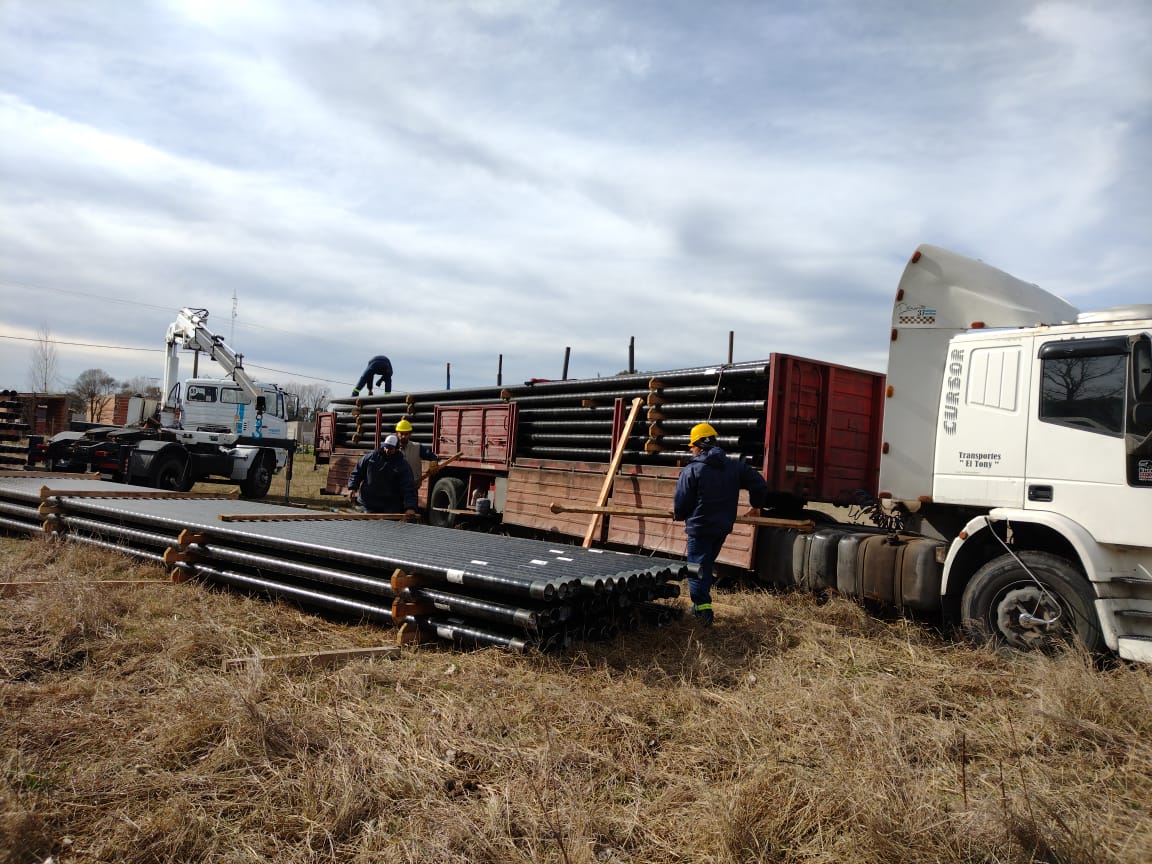Se puso en marcha construcci&oacute;n de gasoducto para Dudignac