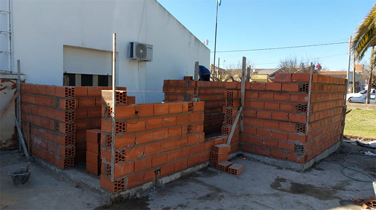 Avanzan las obras en el Hospital  de Dudignac