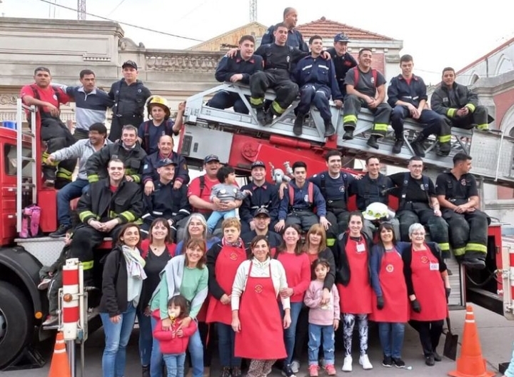 Excelente festejo de Bomberos por el D&iacute;a de la Ni&ntilde;ez 