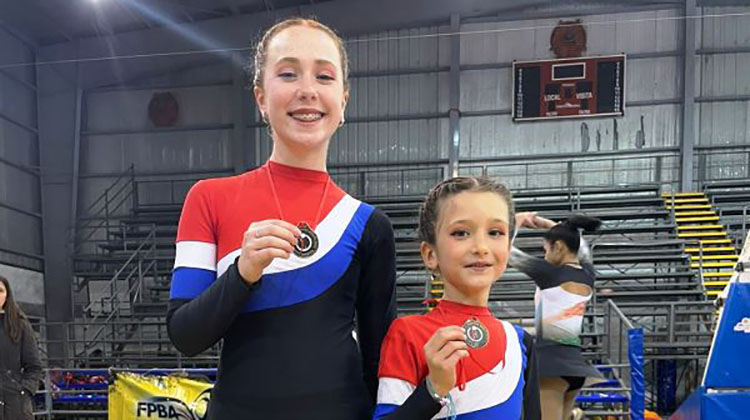 Patinadoras nuevejulienses campeonas provinciales