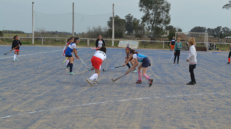  El Mini Hockey tuvo una gran fiesta en San Martin 