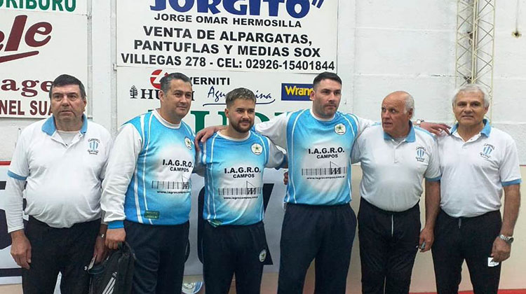 ​El equipo de Bochas de 9 de Julio se consagr&oacute; Subcampe&oacute;n Provincial
