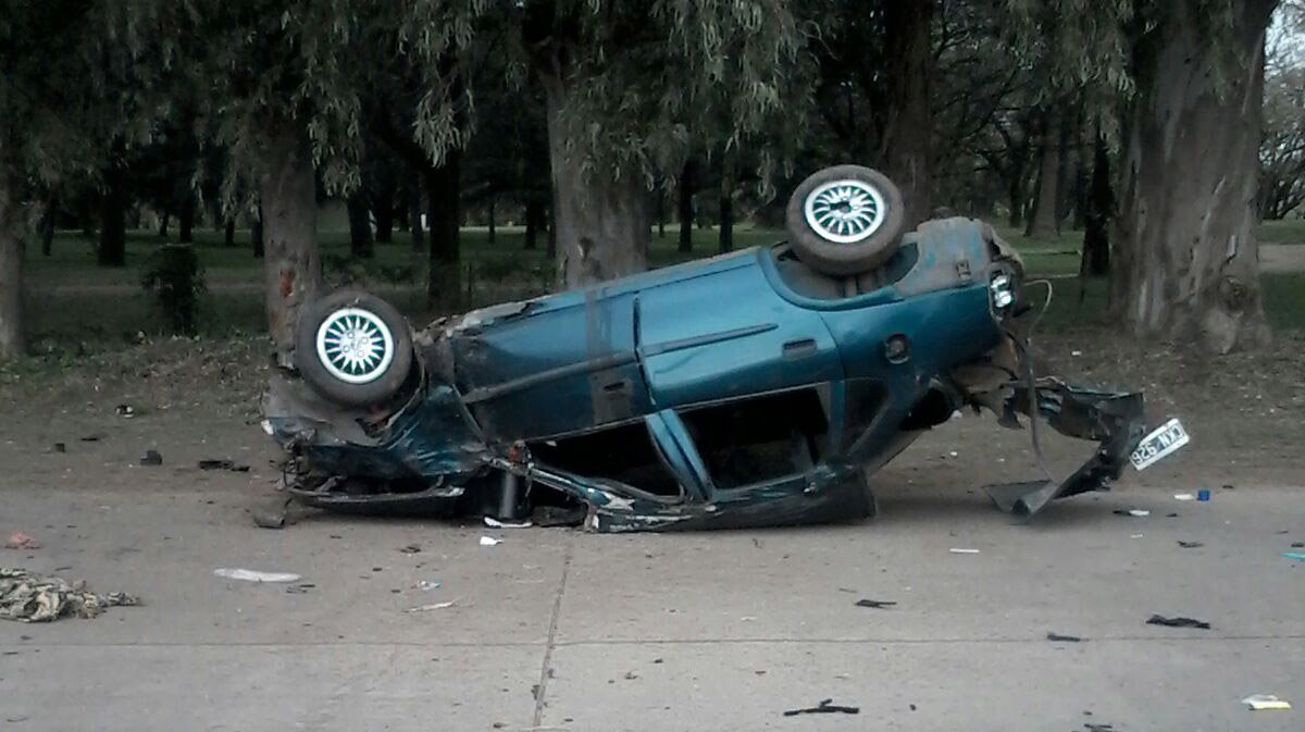 ​Fue trasladado uno de los accidentados